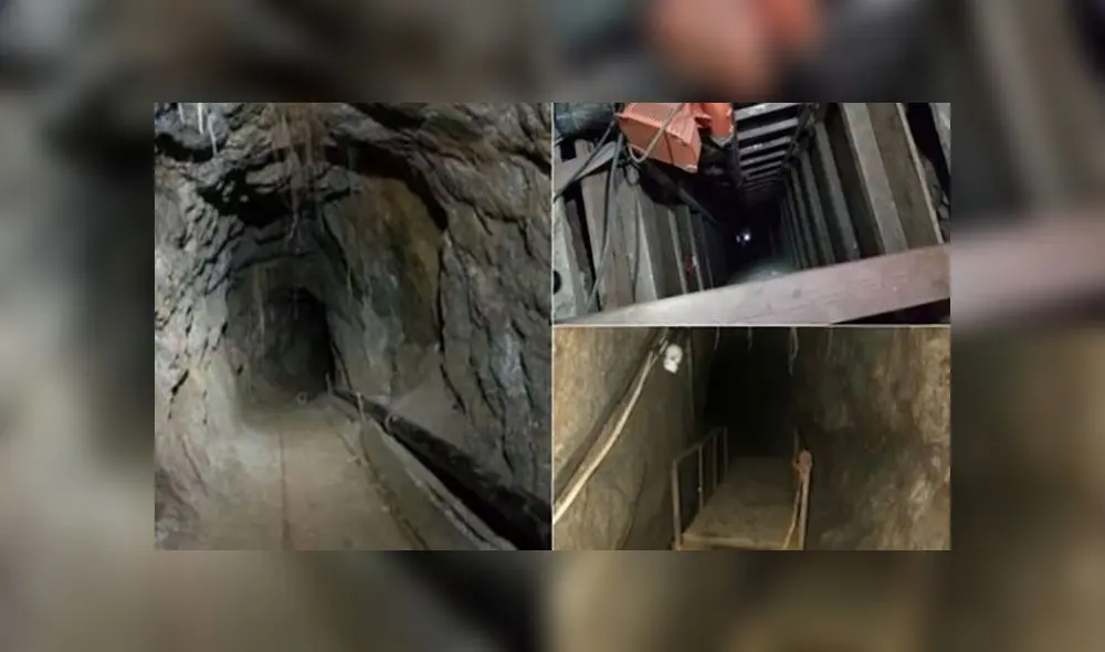 Los narcotúneles están vinculados al Chapo Guzmán, quien los utilizaba con frecuencia como parte de sus actividades ilegales. Foto: difusión