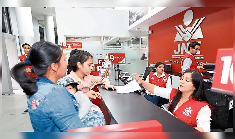 Los procedimientos que justifica el incurrir en el no voto o no ser miembro de mesa se pueden hacer un día después de las elecciones. Foto: Difusión Los procedimientos que justifica el incurrir en el no voto o no ser miembro de mesa se pueden hacer un día después de las elecciones. Foto: Difusión