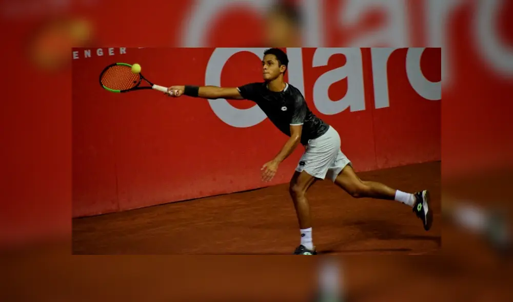 Varillas es el único tenista peruano en competencia. Créditos: Raúl Párraga -Diario Récord Perú