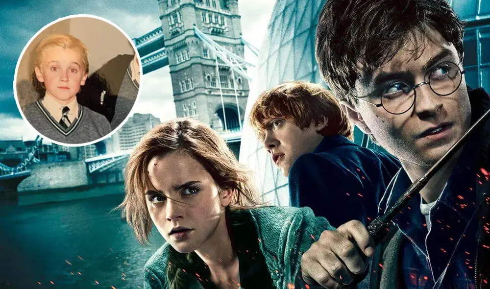 Actor reveló foto desde el set de  Harry Potter junto al resto del elenco - Crédito: Warner Bros/Instagram (@t22felton)