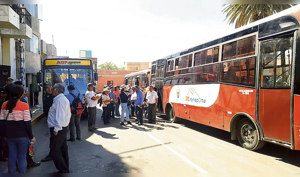 Arequipa: Con protestas arranca SIT en rutas de Paucarpata
