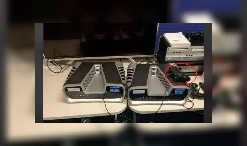 Una de las fotos filtradas de PS5 delata la posible compatibilidad del sistema con los DualShock 4.