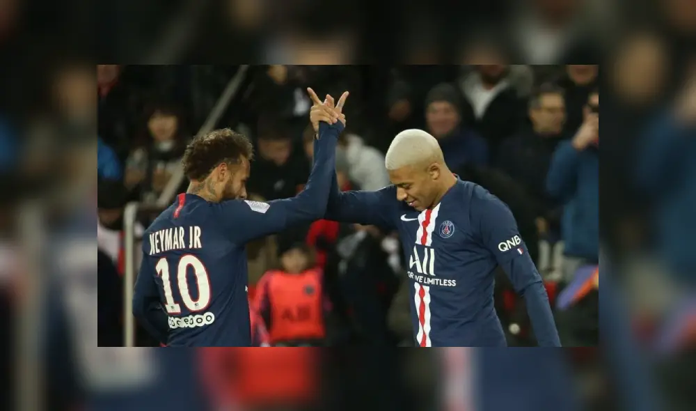 Neymar y Mbappé