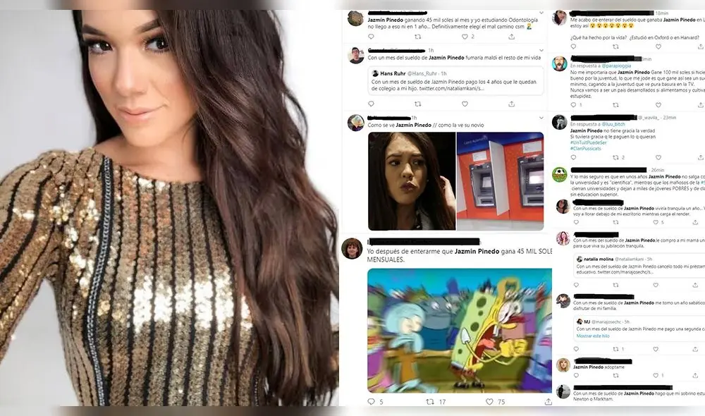 Jazmín Pinedo se vuelve tendencia al revelarse su jugoso sueldo en Latina