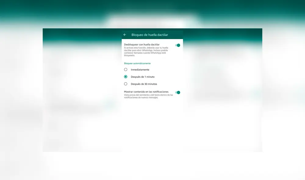 Desliza para saber más detalles de esta nueva función de WhatsApp. Foto: Captura.