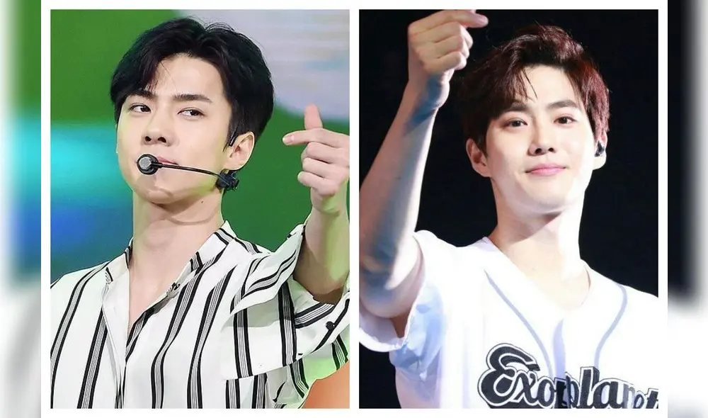 Sehun y Suho juntos en labor por el 'Día del Niño'.