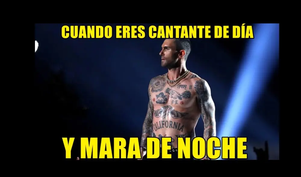 Memes de Bob Esponja se burlan de Maroon 5 en el Super Bowl [IMÁGENES]