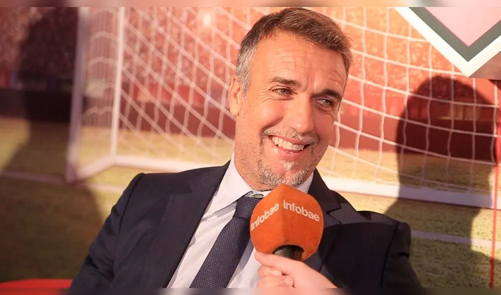 Gabriel Batistuta se quiebra al recordar a su padre en programa argentino Gabriel Batistuta se quiebra al recordar a su padre en programa argentino