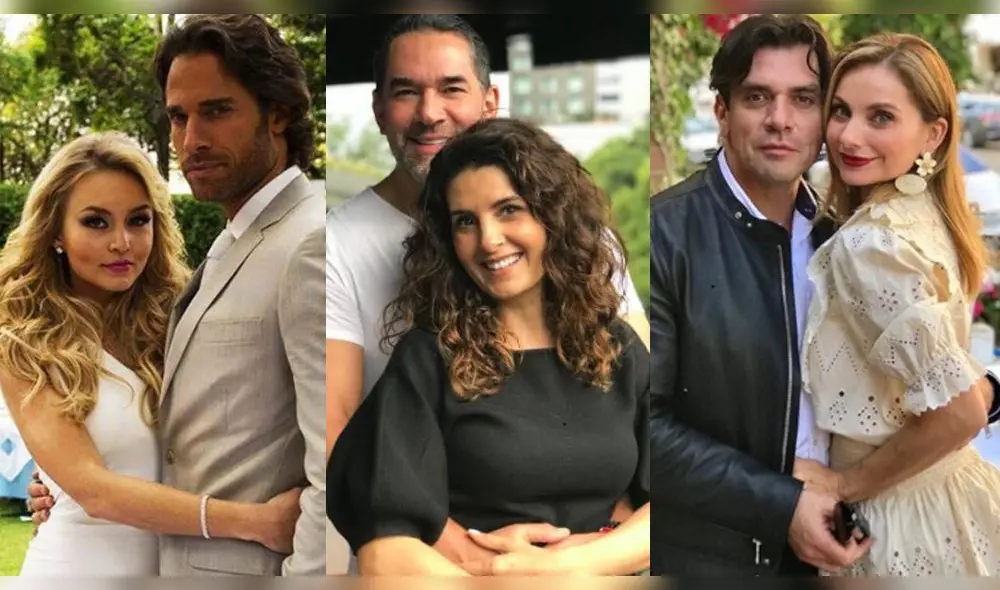 Actores que se enamoraron en las telenovelas. Foto: Instagram