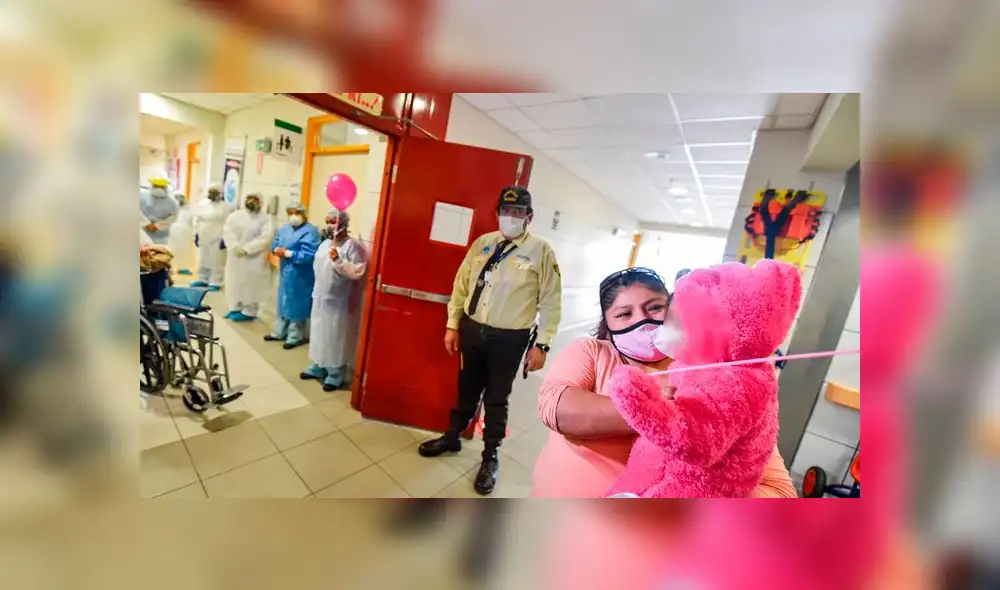 Menor recibió el alta médica. Foto: INSN.