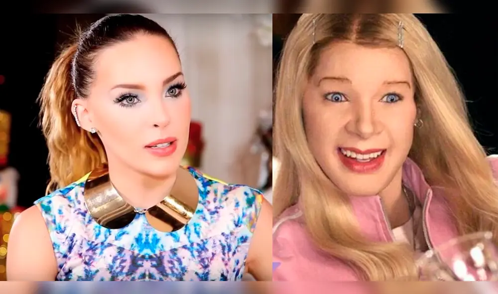 Belinda se excede en el filtro y es comparada con personaje de '¿Y dónde están las rubias?'