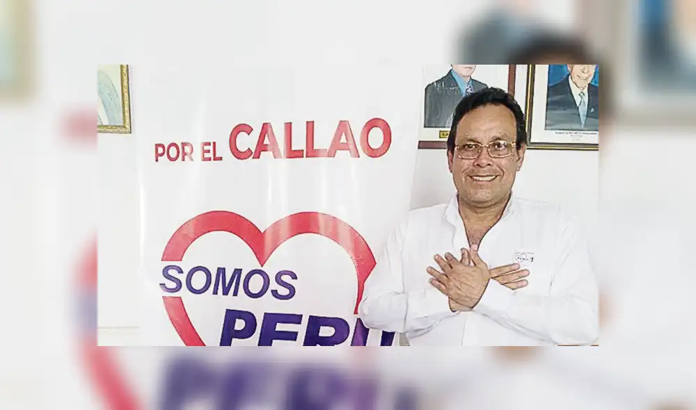 4. Julio César Pérez. Va por Somos Perú.