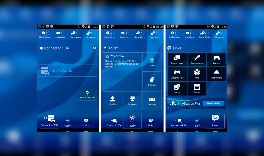 PlayStation App: para manejar todo lo de tu cuenta PSN desde tu móvil.