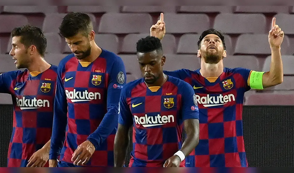 Lionel Messi marcó el segundo para el Barcelona. (Créditos: AFP)