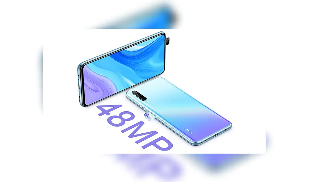 El nuevo Huawei Y9s llega con cámara selfie pop-up y triple cámara trasera.