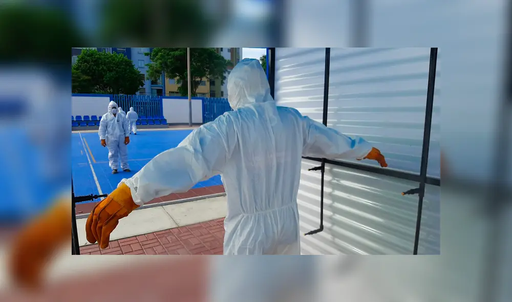 Municipalidad de San Miguel implementó cámara de desinfección para prevenir el coronavirus 