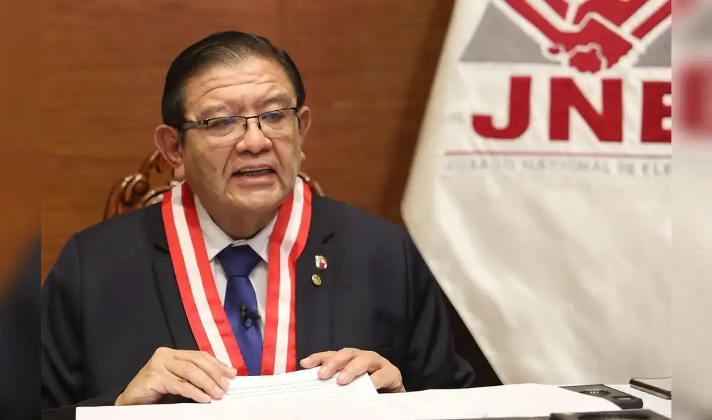 Jorge Luis Salas Arenas es el presidente del Jurado Nacional de Elecciones. Foto: Andina Jorge Luis Salas Arenas es el presidente del Jurado Nacional de Elecciones. Foto: Andina