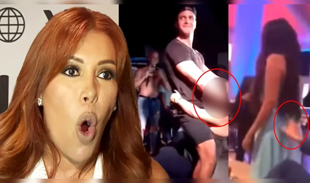 Magaly Medina recuerda polémico video de Fabio Agostini y Mayra Goñi