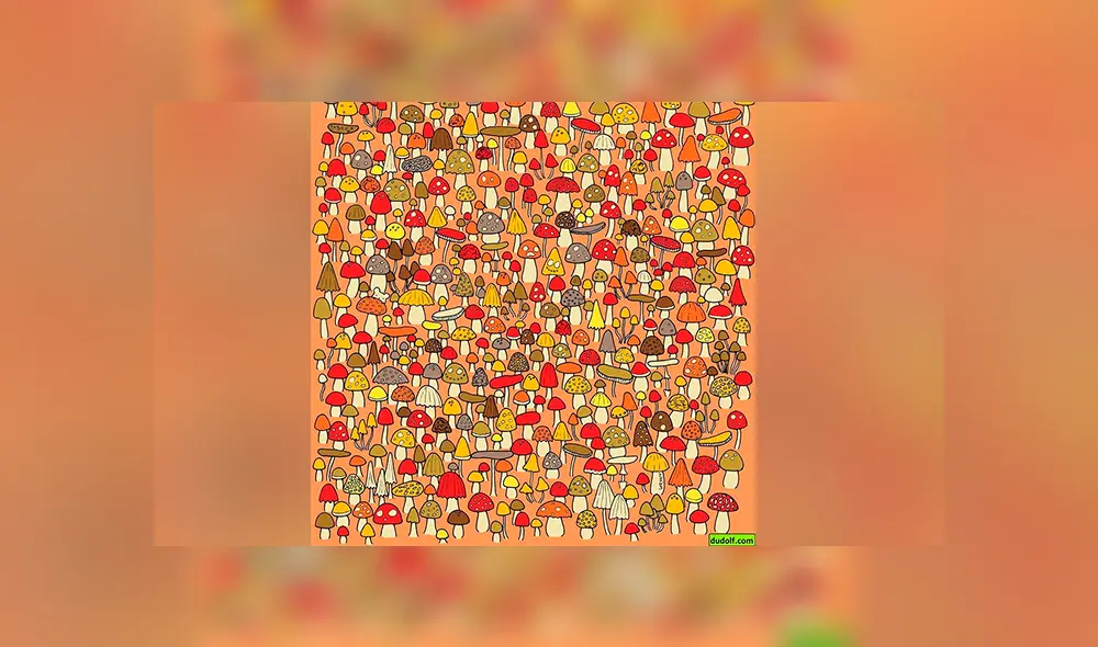 Facebook viral: encuentra al ratón oculto entre hongos, el nuevo reto visual que casi nadie puede superar