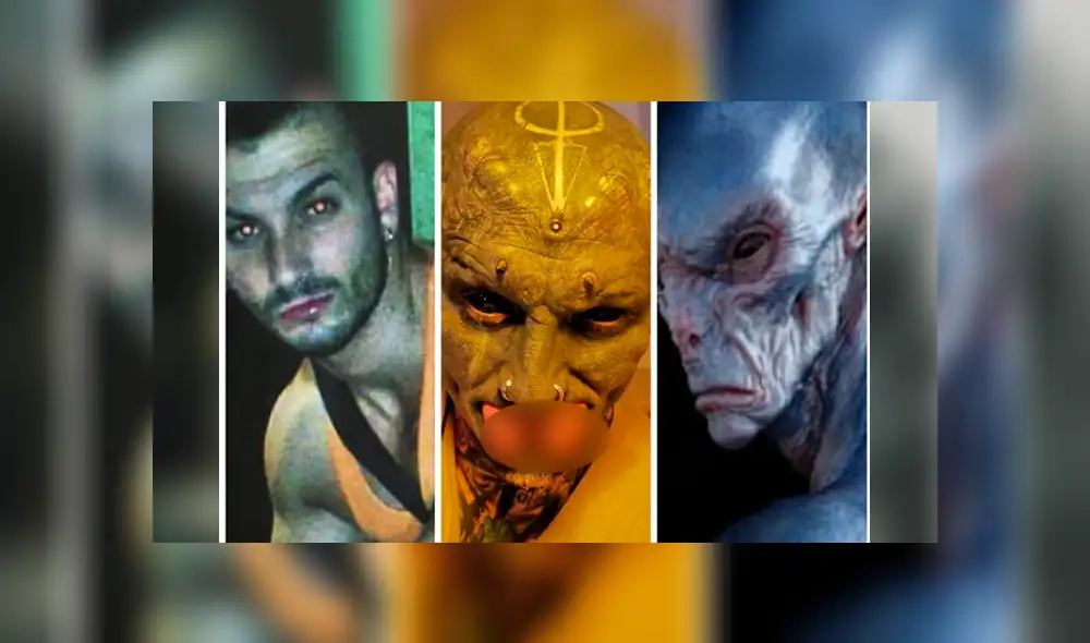 Vía Facebook: hombre se hizo tatuaje en el rostro y ahora luce irreconocible [FOTOS]