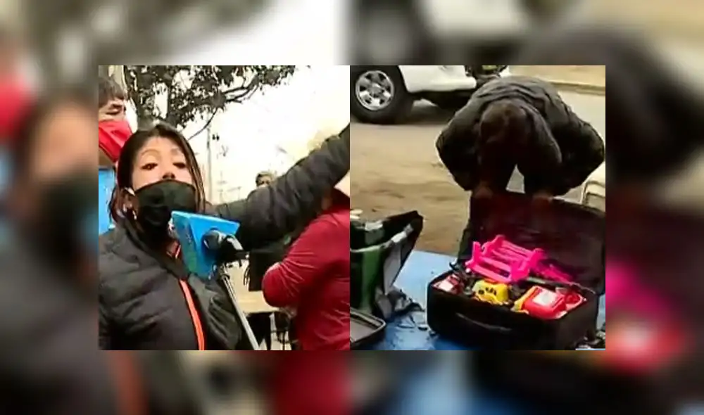 'Los cachineros de San Juan de Miraflores'. Créditos: Captura Latina. 'Los cachineros de San Juan de Miraflores'. Créditos: Captura Latina.