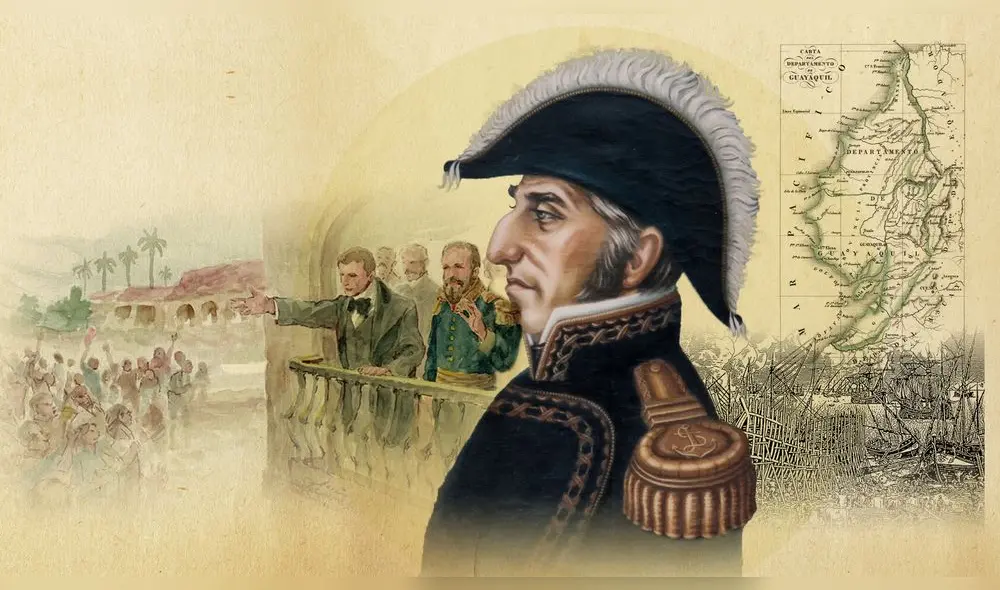 Perfil. El marino sevillano, José Pascual de Vivero, gobernador de Guayaquil, exclamó al momento de su detención el 9 de octubre: “Toma, por gobernar en tierra”. Al año siguiente sería incorporado como comandante general de la marina peruana, en otro histórico cambio de lealtades. Perfil. El marino sevillano, José Pascual de Vivero, gobernador de Guayaquil, exclamó al momento de su detención el 9 de octubre: “Toma, por gobernar en tierra”. Al año siguiente sería incorporado como comandante general de la marina peruana, en otro histórico cambio de lealtades.