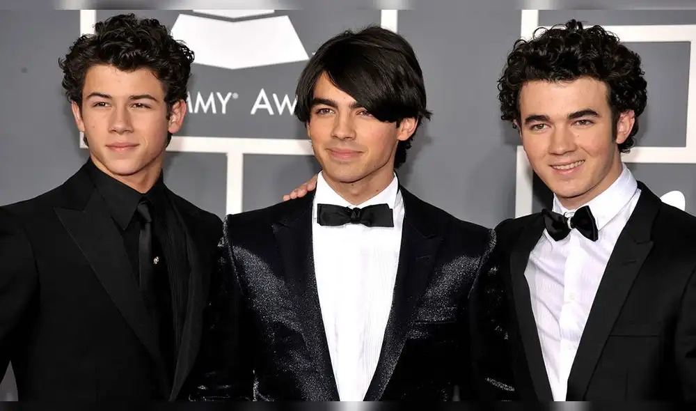 Jonas Brothers en su primer Premios Grammy, 2009