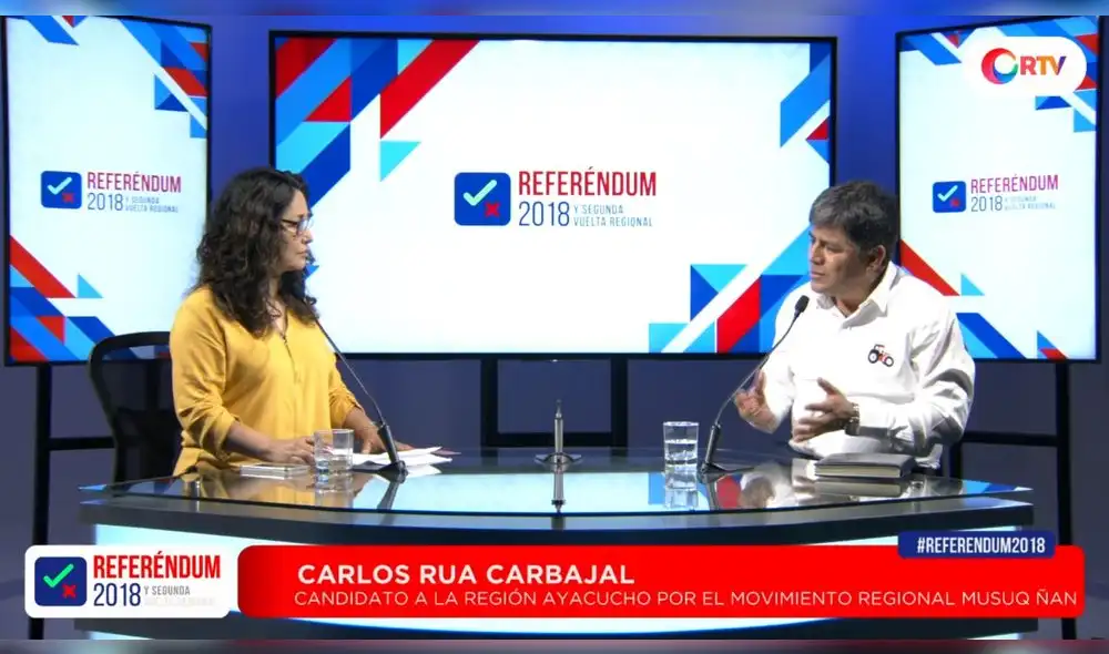 Carlos Rua cuenta sus propuestas para la región Ayacucho 