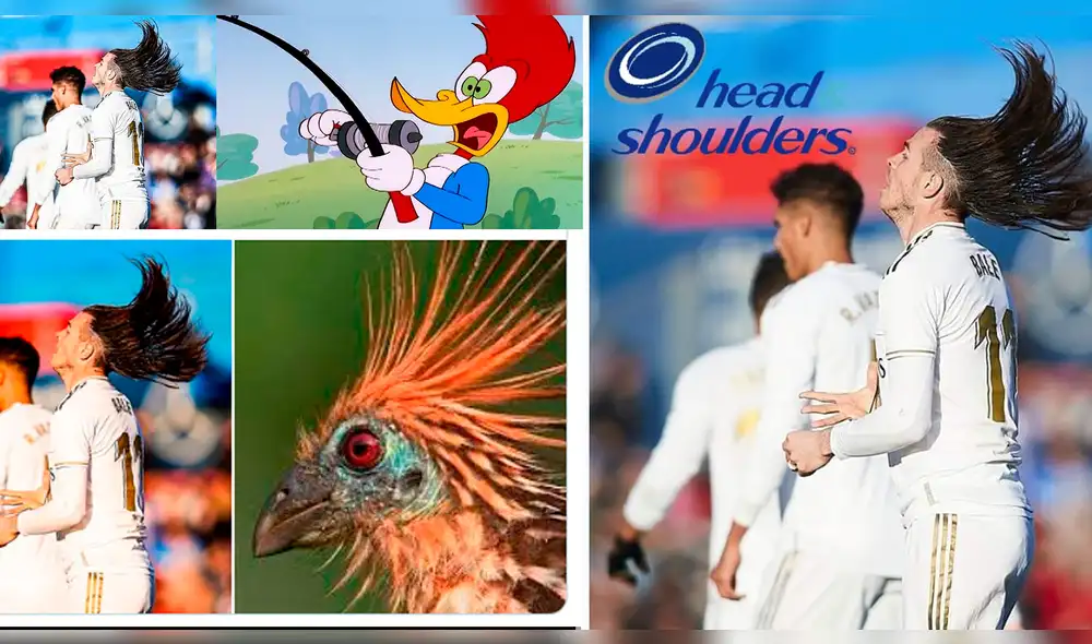 Gareth Bale se suelta el cabello y es víctima de memes.