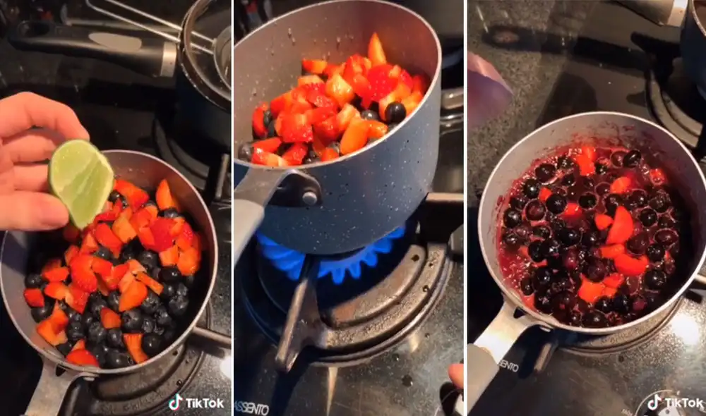 Desliza las imágenes para conocer más detalles de este tutorial de cocina que ya es viral. Foto: captura de TikTok Desliza las imágenes para conocer más detalles de este tutorial de cocina que ya es viral. Foto: captura de TikTok