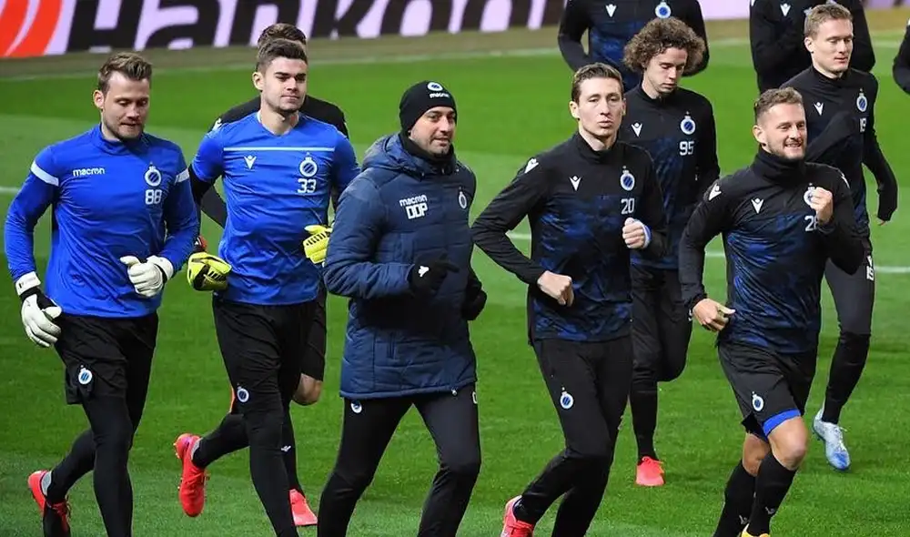 Club Brujas lidera la tabla de posiciones de la Liga de Bélgica.