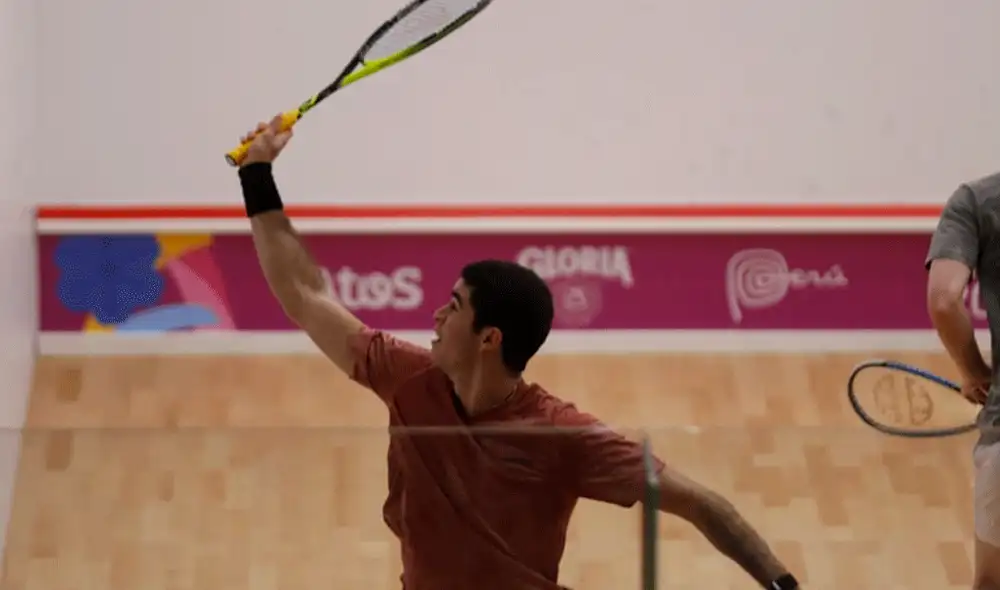 Diego Elías clasificó a la semifinal de squash en los Juegos Panamericanos Lima 2019.