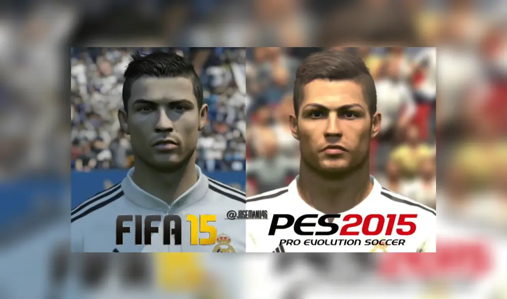 Fifa o Pes: ¿Quién tiene los futbolistas más parecidos a la vida real? [FOTOS Y VIDEO]