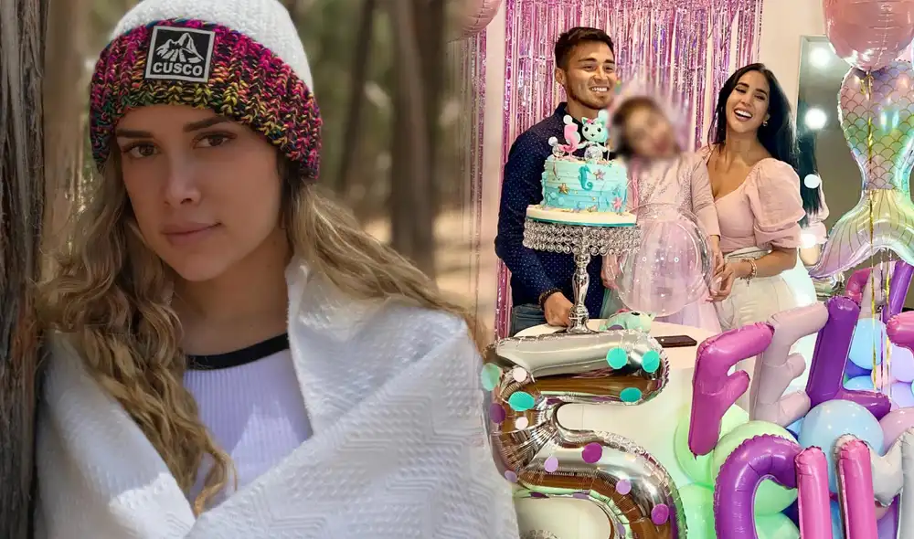 Ale Venturo participó en el cumpleaños de la hija de Melissa Paredes y Rodrigo Cuba. Foto: composición LR / Instagram