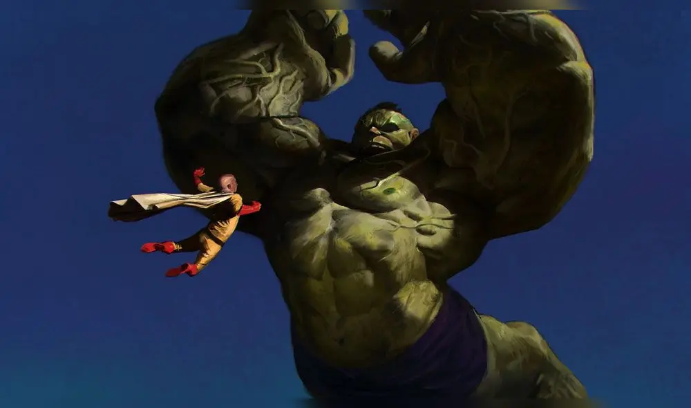 Hulk vs Saitama: épica y sangrienta pelea es revelada [VIDEO]