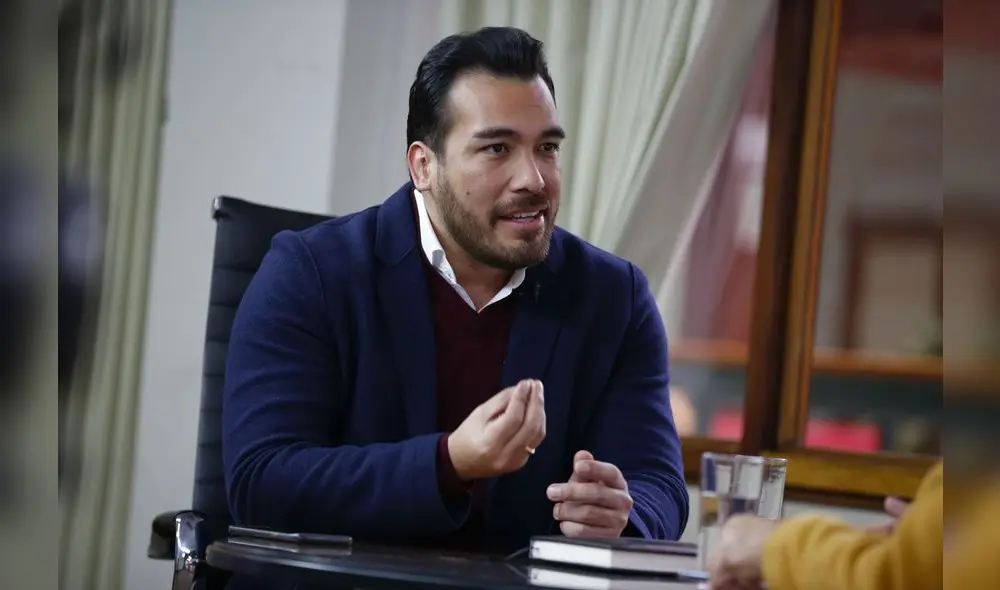 Álvaro Paz de la Barra, alcalde de La Molina y presidente de la Asociación de Municipalidades del Perú, participó en la reunión. (Foto: Andina / Difusión)