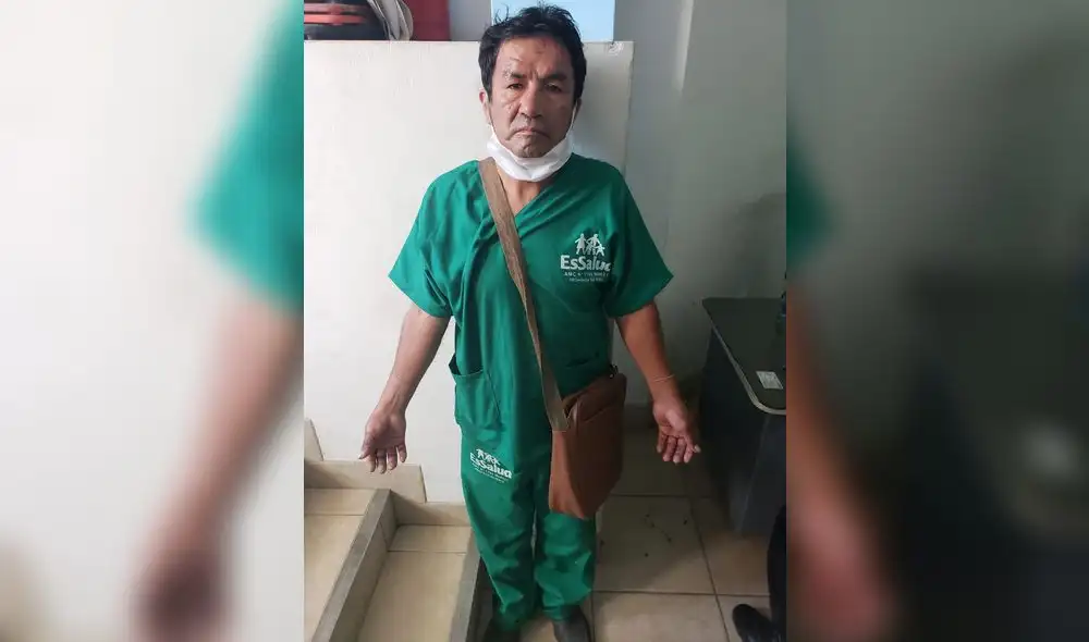 Anciano se vestía como médico para salir a la calle en estado de emergencia en Trujillo