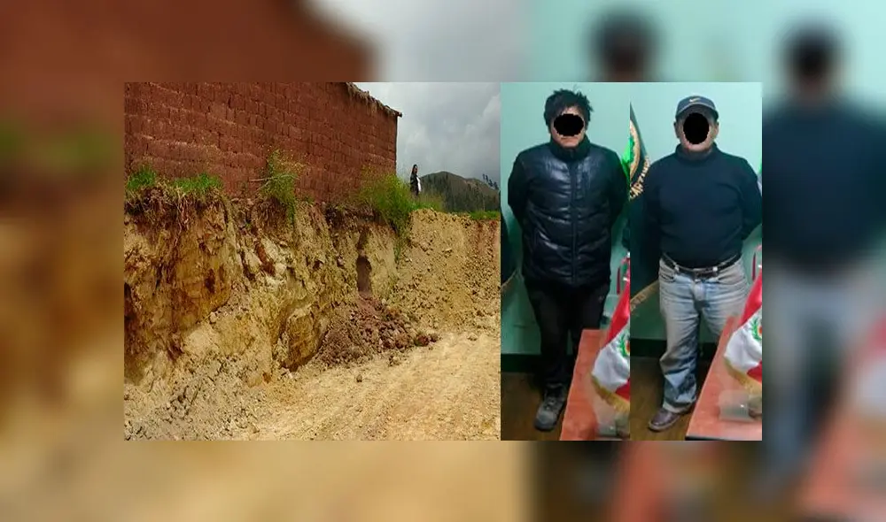 Fueron sorprendieron realizando excavaciones ilegales en la comunidad de Hautocto en Cusco.