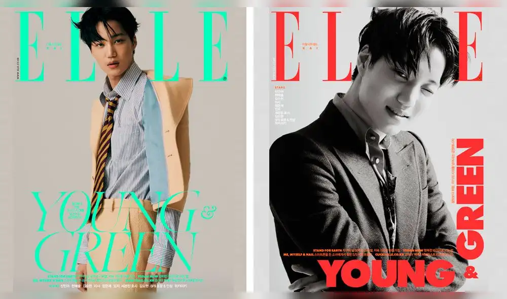 EXO: Kai decoró la portada de la edición de abril de ELLE Korea, 2020. EXO: Kai decoró la portada de la edición de abril de ELLE Korea, 2020.