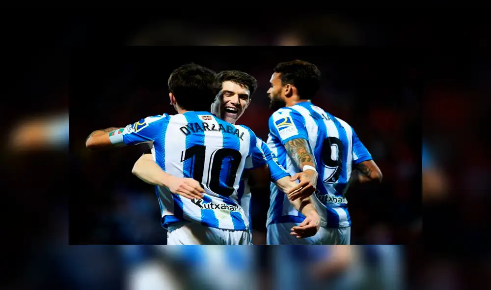 Real Sociedad tuvo ocasiones de anotar en la portería de Ter Stegen, pero los jugadores fallaron en la definición. Foto: Difusión.