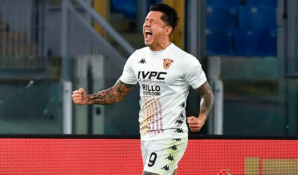Gianluca Lapadula es jugador de Benevento de la Primera División de Italia. Foto: Twitter