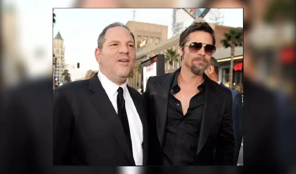 Brad Pitt llevará al cine el escándalo de Harvey Weinstein