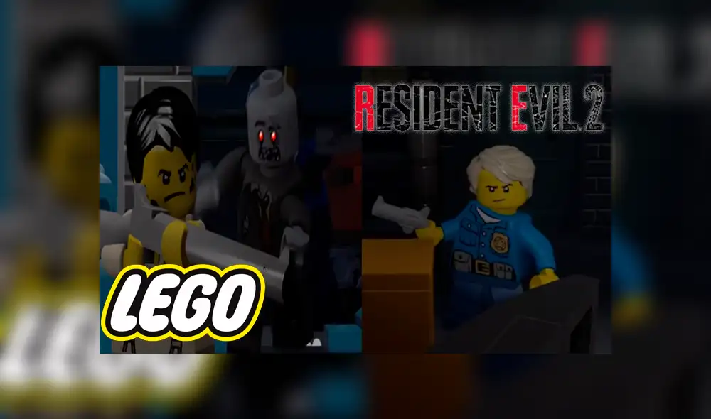YouTube: fanático de Resident Evil 2 crea versión aterradora del juego con LEGO [VIDEO]