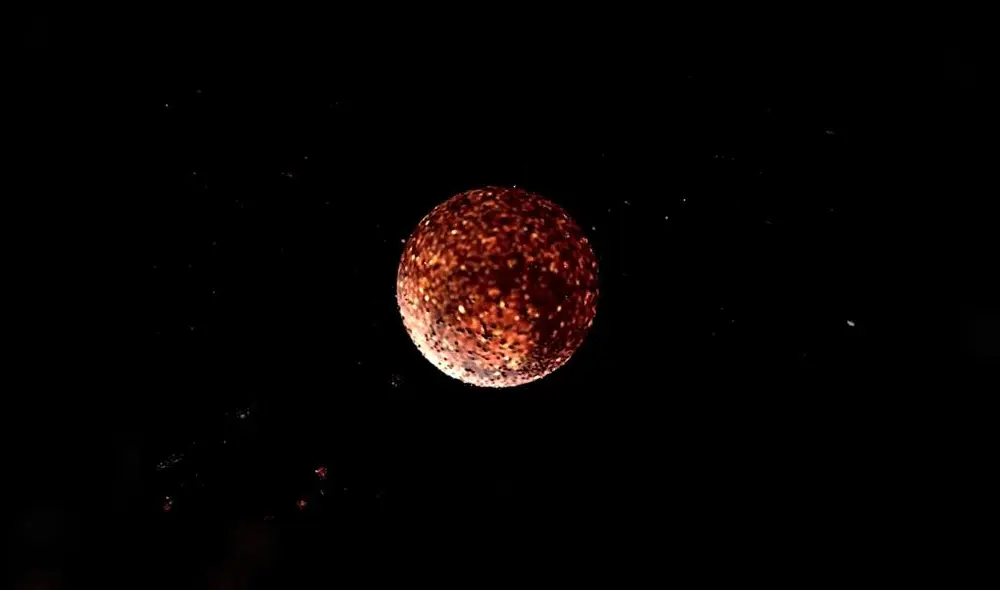 Imagen que explica el origen de Higía el planeta enano que era considerado asteroide. Captura de video: ESO. Imagen que explica el origen de Higía el planeta enano que era considerado asteroide. Captura de video: ESO.