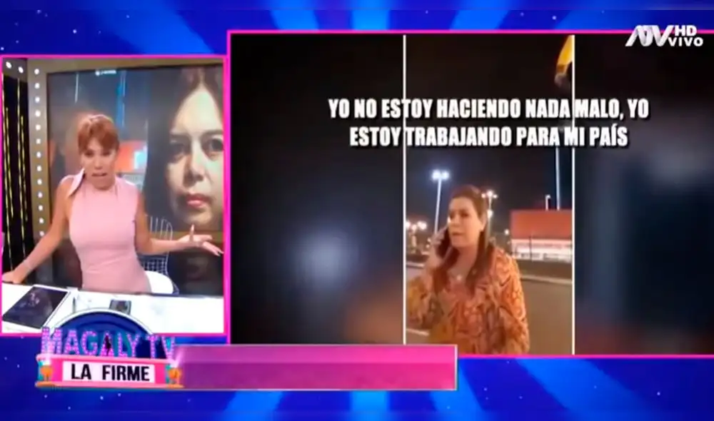 MIlagros Leiva recuerda todos los escándalos de Milagros Leiva. Foto: Captura