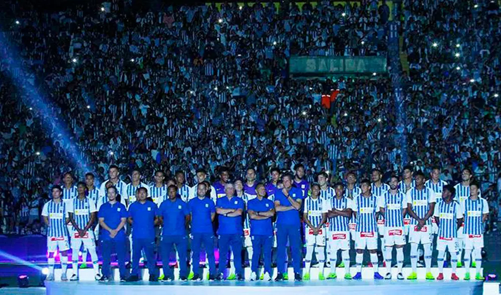 Alianza Lima realizó su primera presentación en 1995. Foto: Archivo