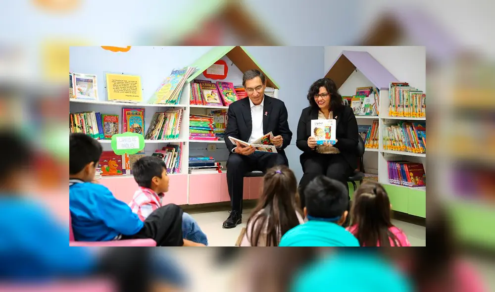 Martín Vizcarra y Maribel Díaz