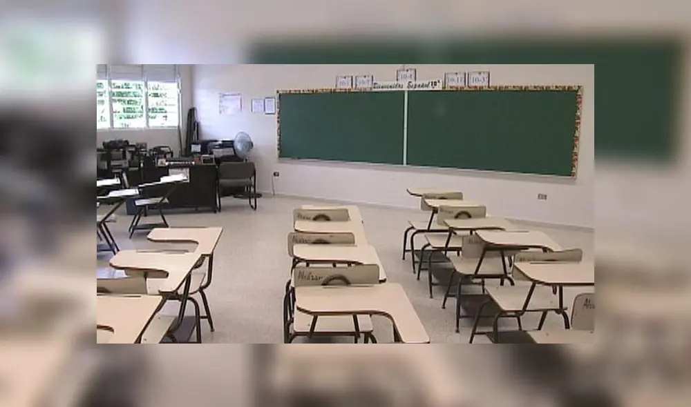 El docente, de siglas M.A.A.H, es acusado de abusar sexualmente de una menor de 14 años, en plena aula de clases. Foto: Referencial