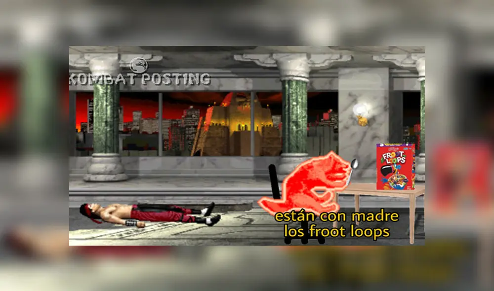 Desliza para ver los mejores memes del perro que come cereal con cuchara que es tendencia en Facebook. Foto: Captura. Desliza para ver los mejores memes del perro que come cereal con cuchara que es tendencia en Facebook. Foto: Captura.