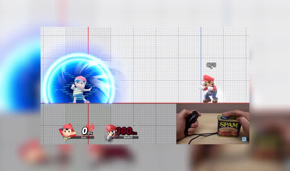 Control 'Spam' para Super Smash Bros